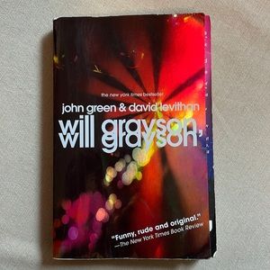 📚2/$6  Will Grayson, Will Grayson #1 Series